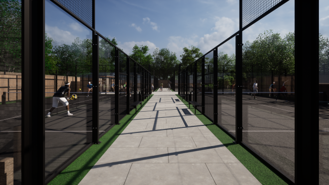 Proposed Padel Courts
