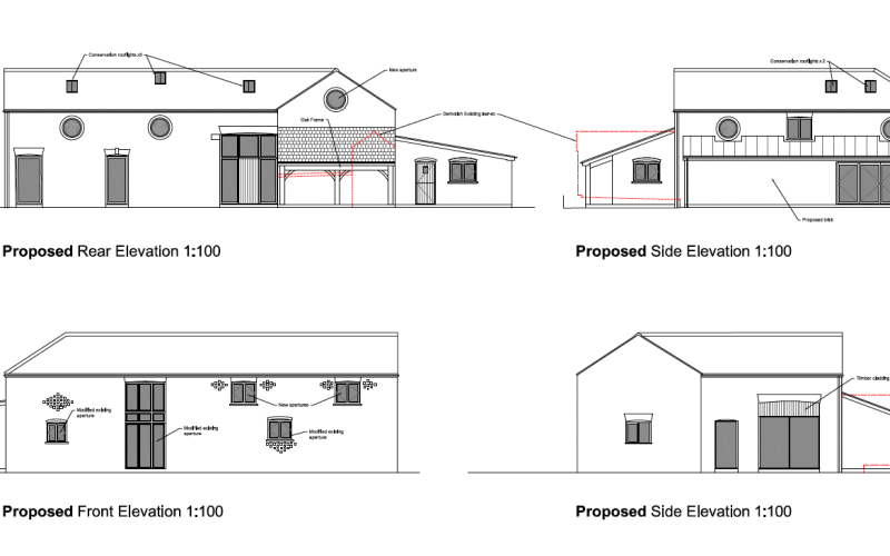 Proposed Elevations